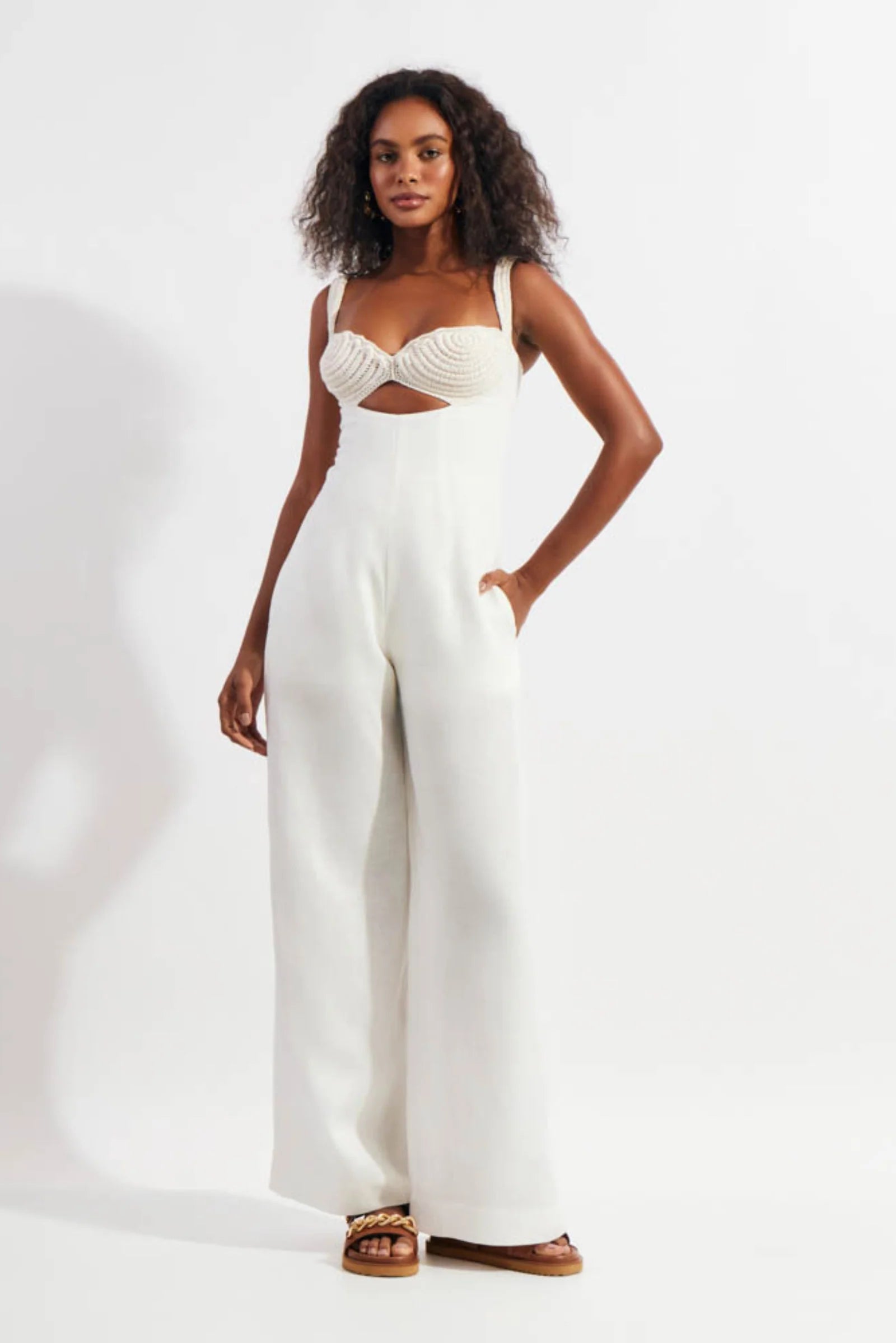 Paloma Off-White Jumpsuit