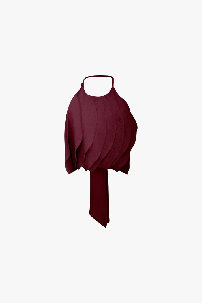 Pote Wine Halterneck Top