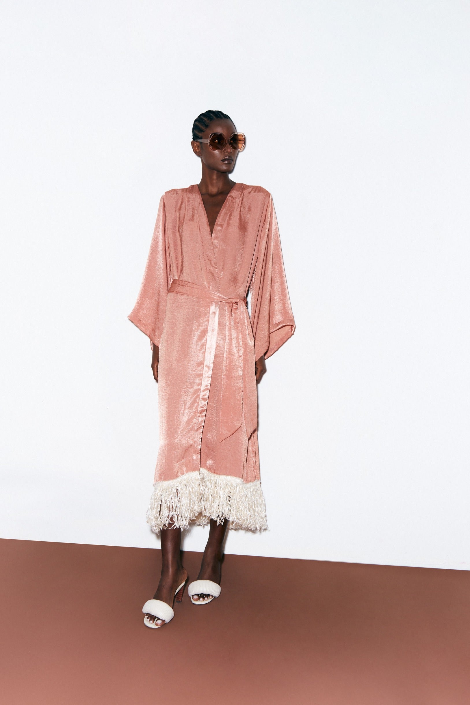 Larissa Fringe Kimono