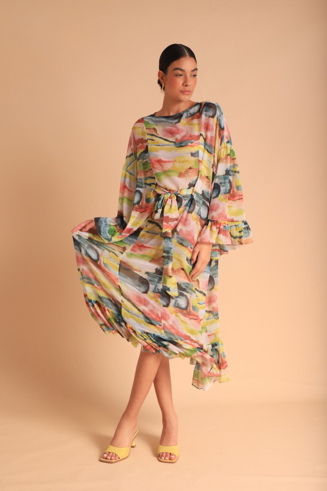 Kaftan Aquarela