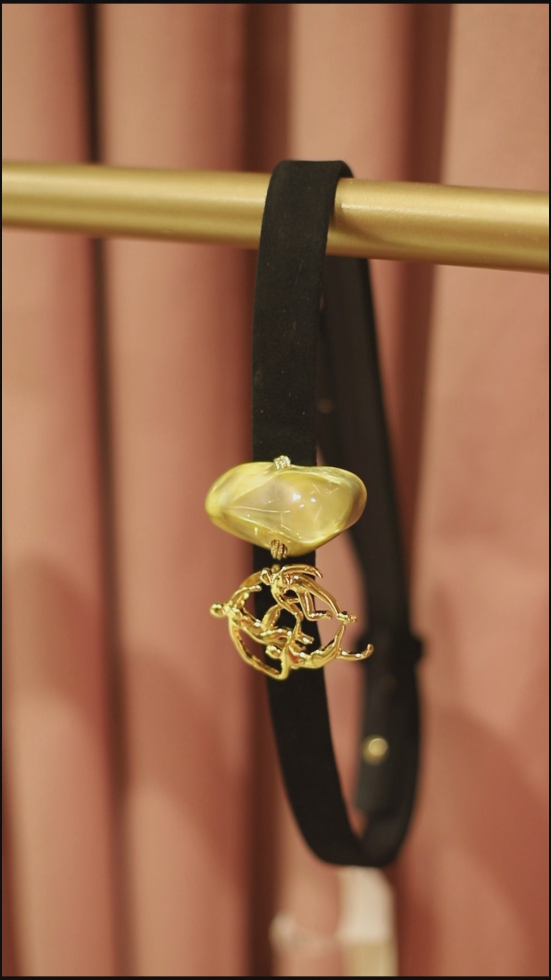 Belt-vomen-leather-Gold