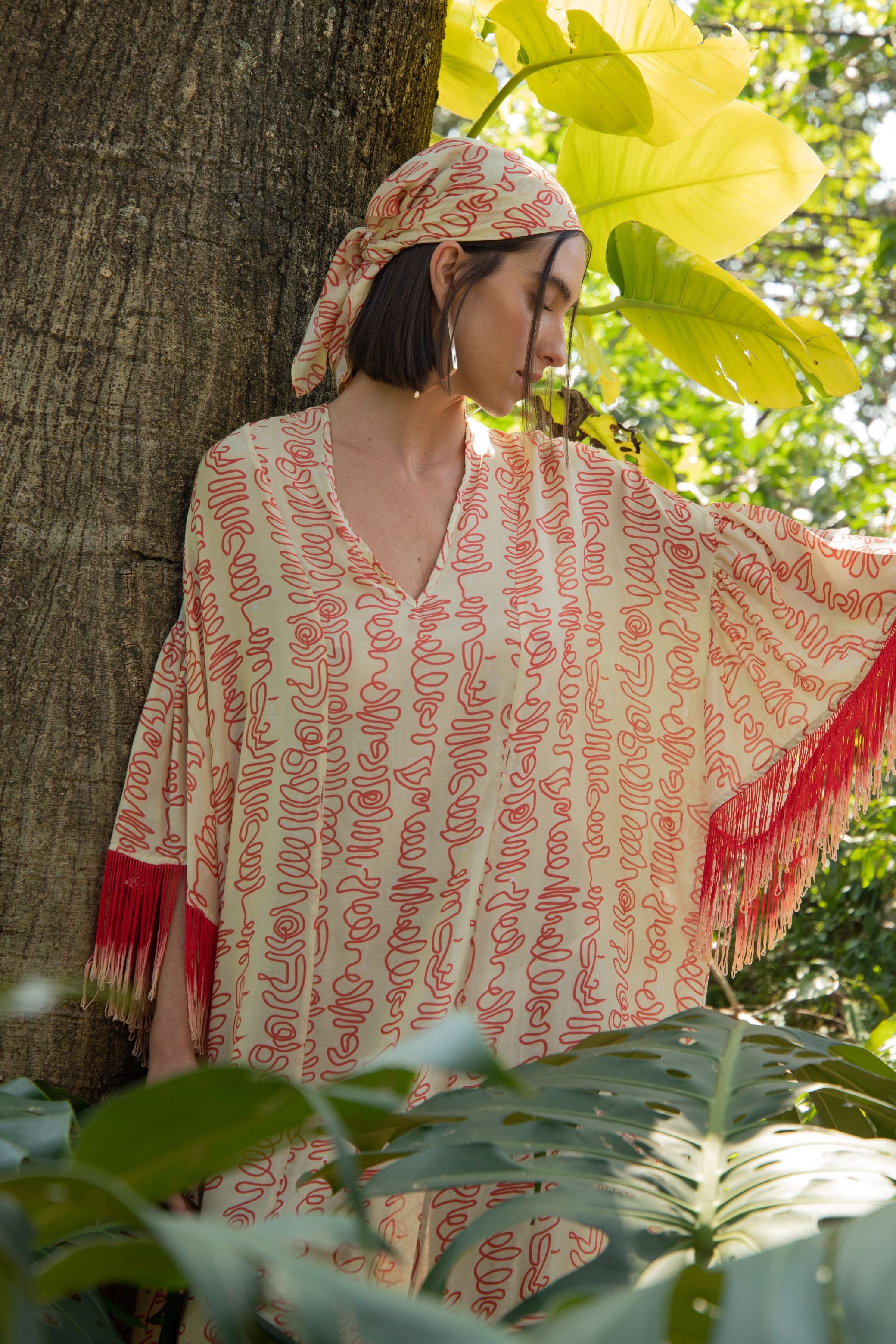 ZAYA Kaftan - Butter cream