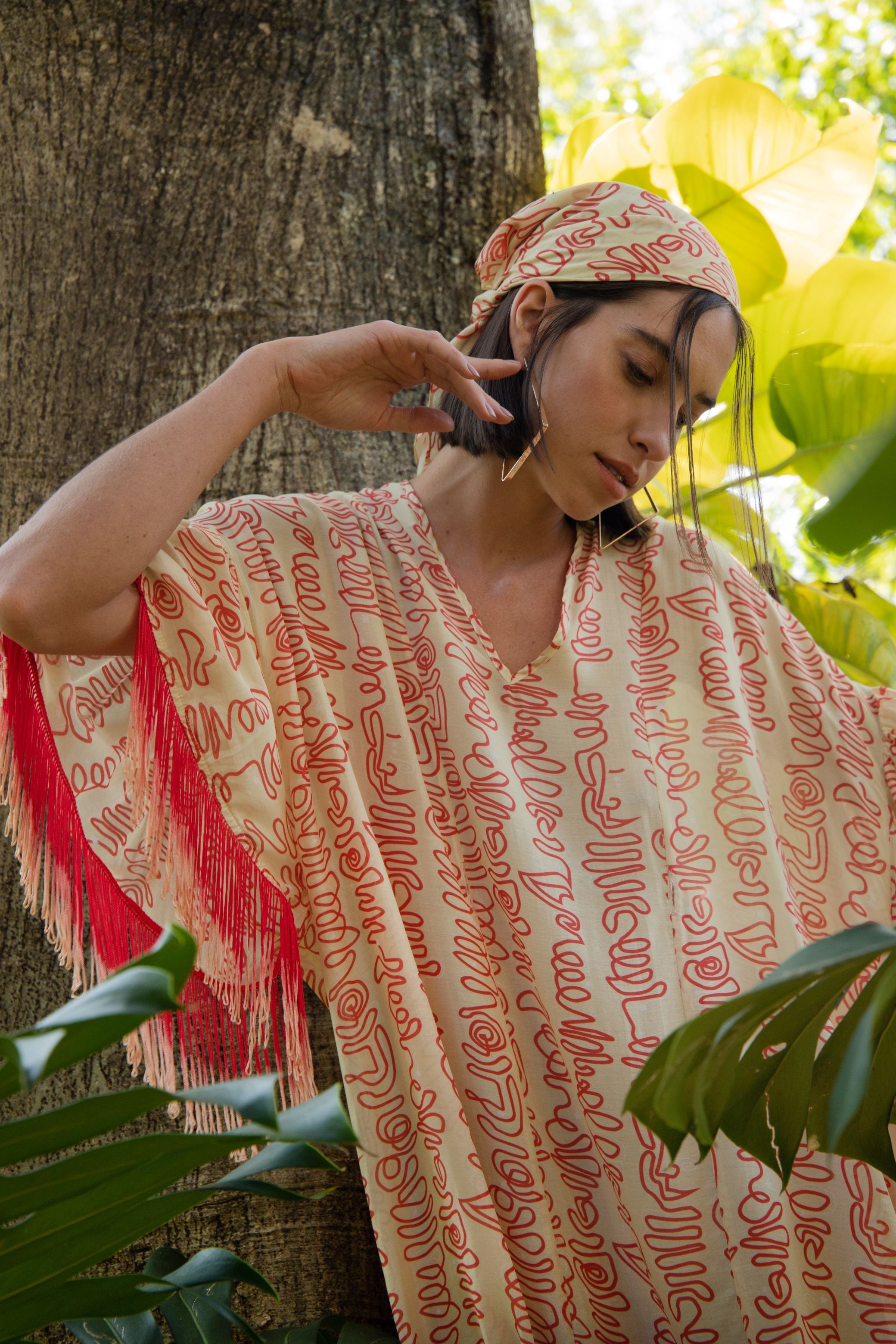 ZAYA Kaftan - Butter cream