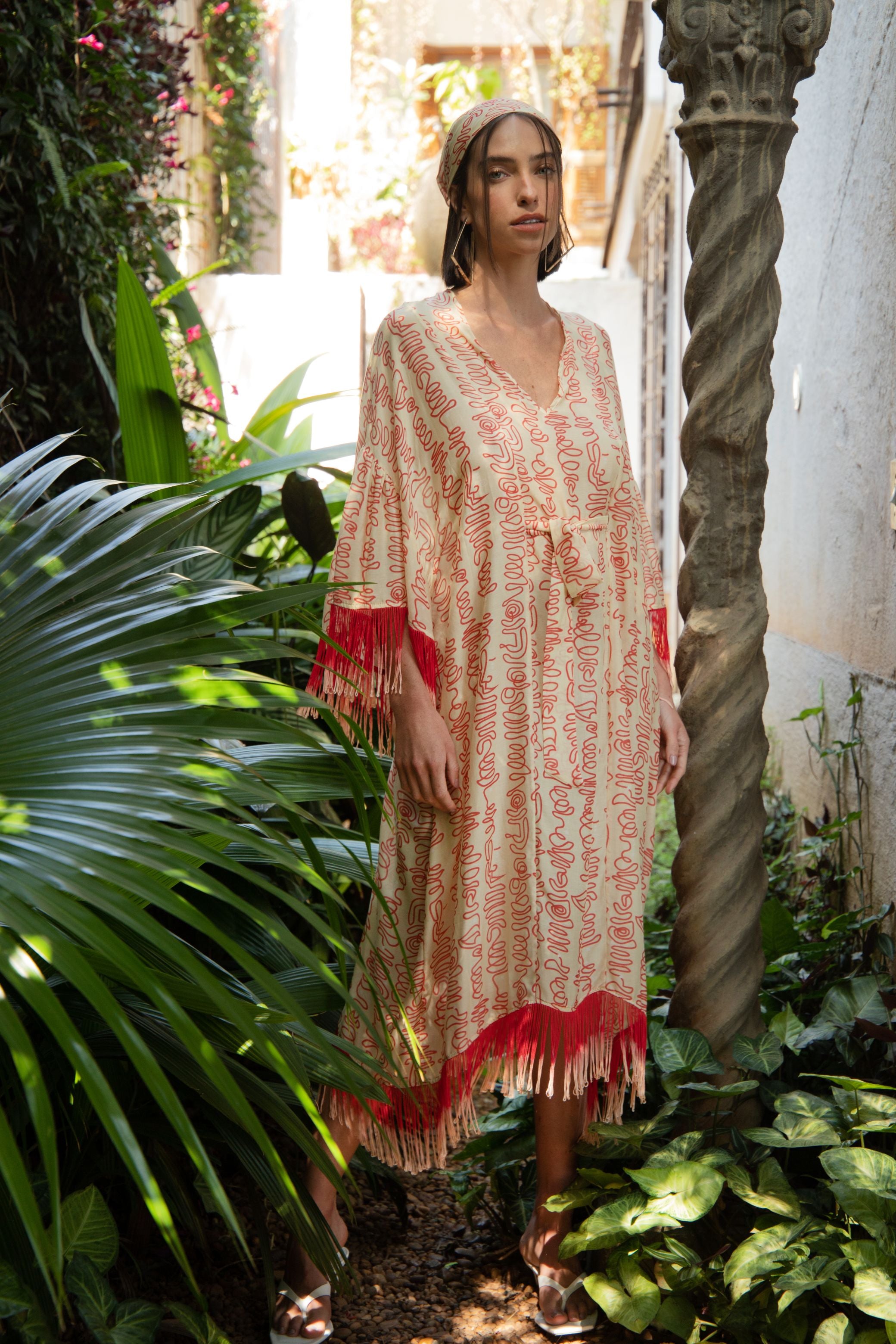 ZAYA Kaftan - Butter cream