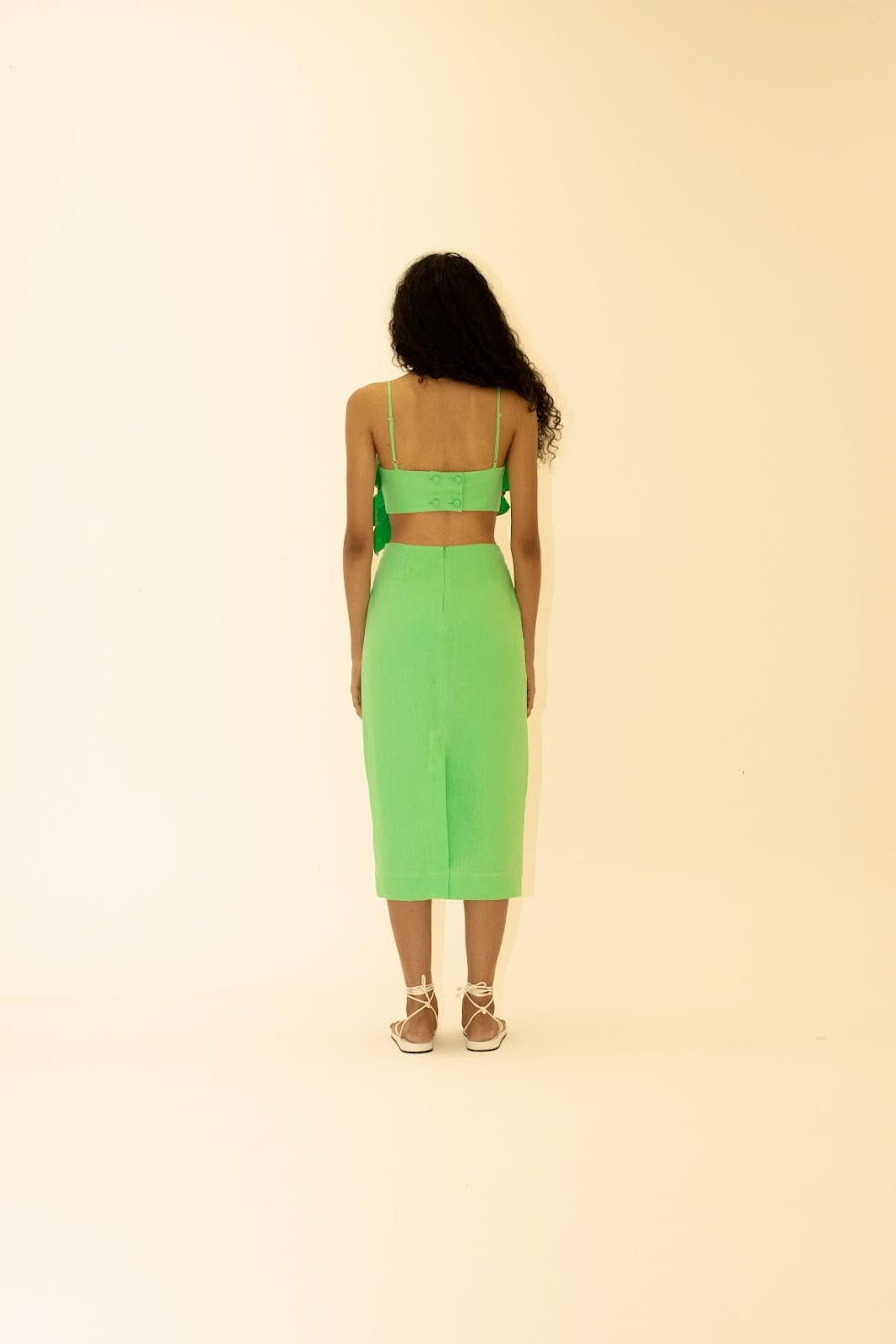 Flor Top - green