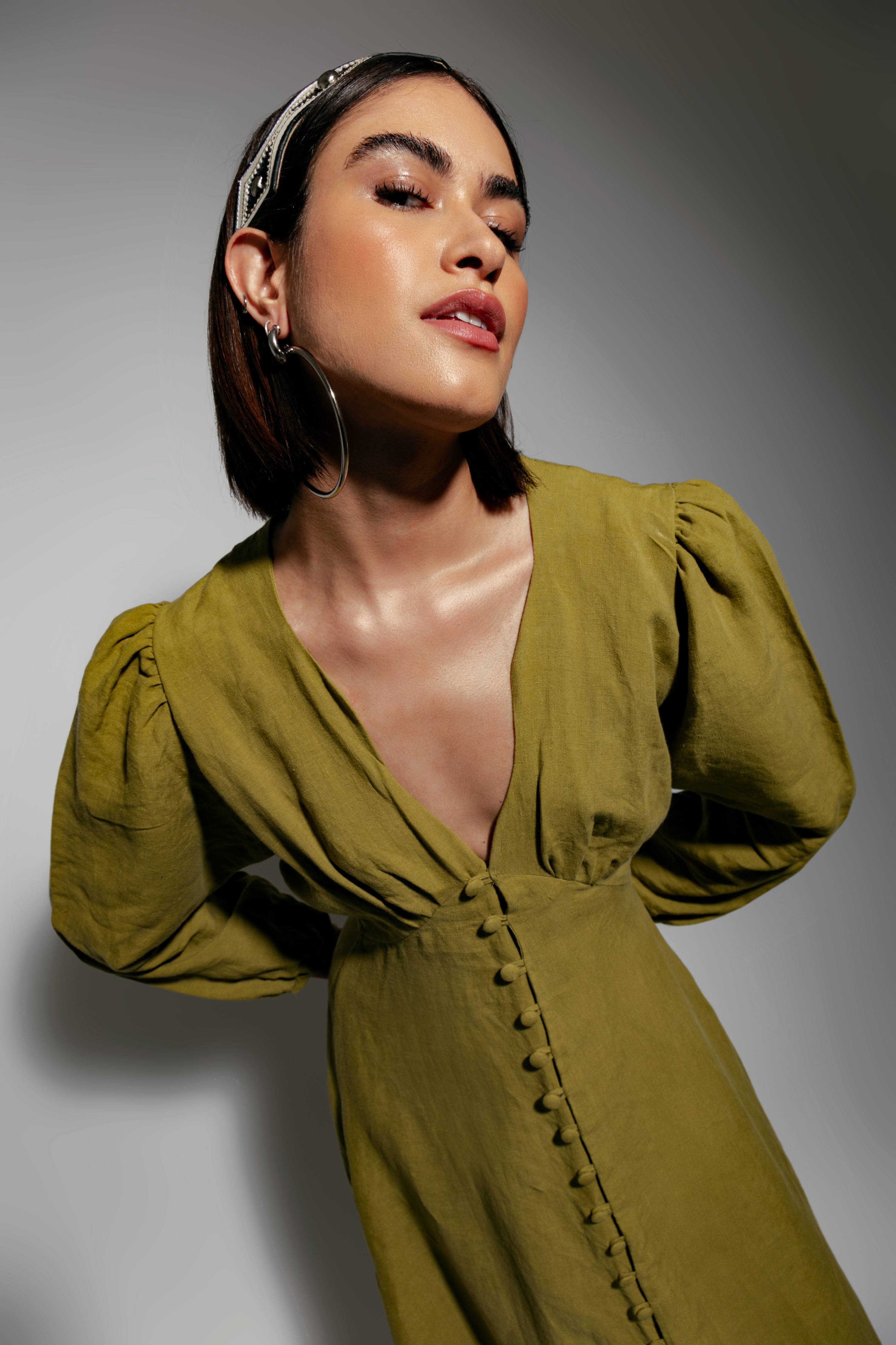 Bruma Dress - Green