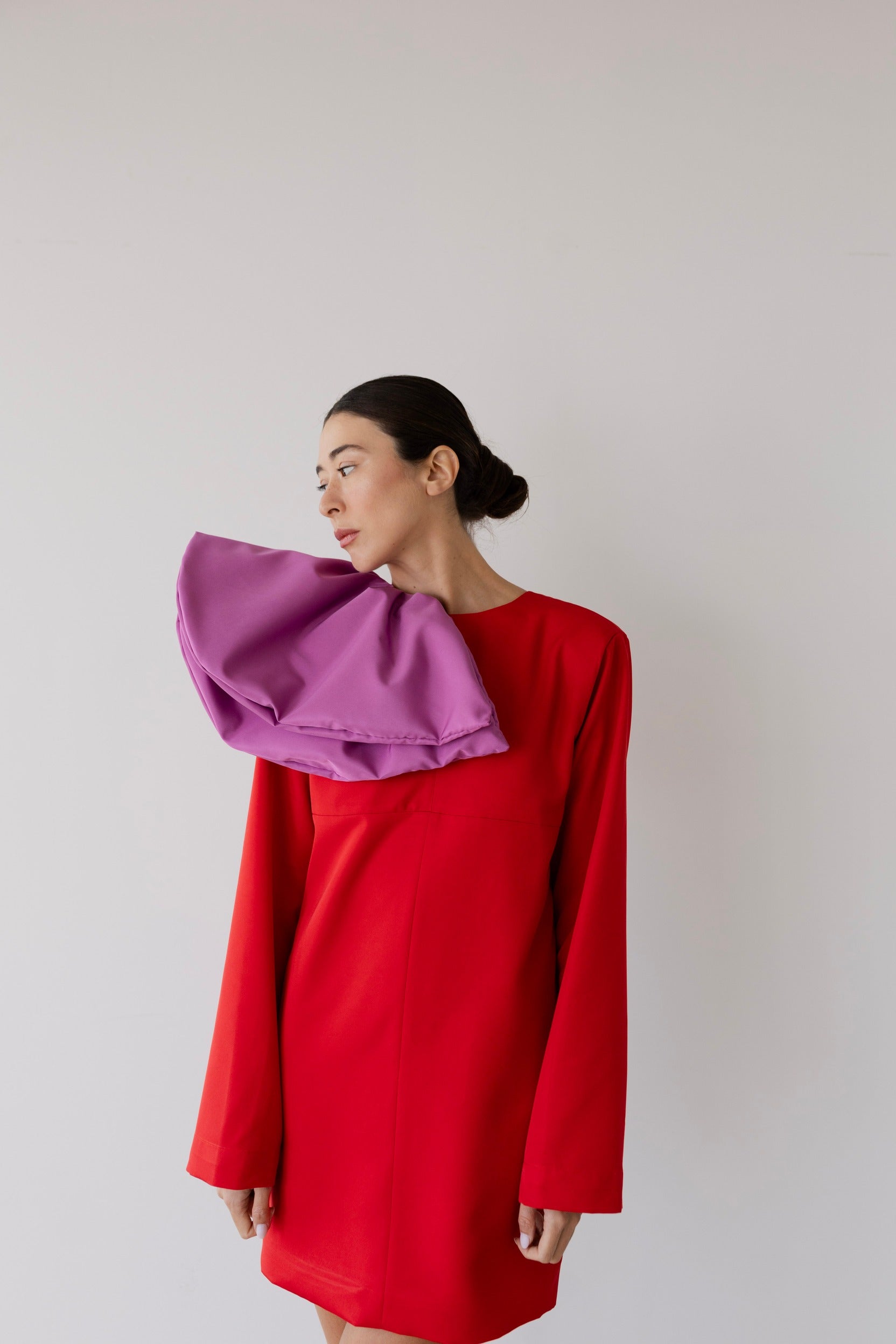 Red Petal Dress