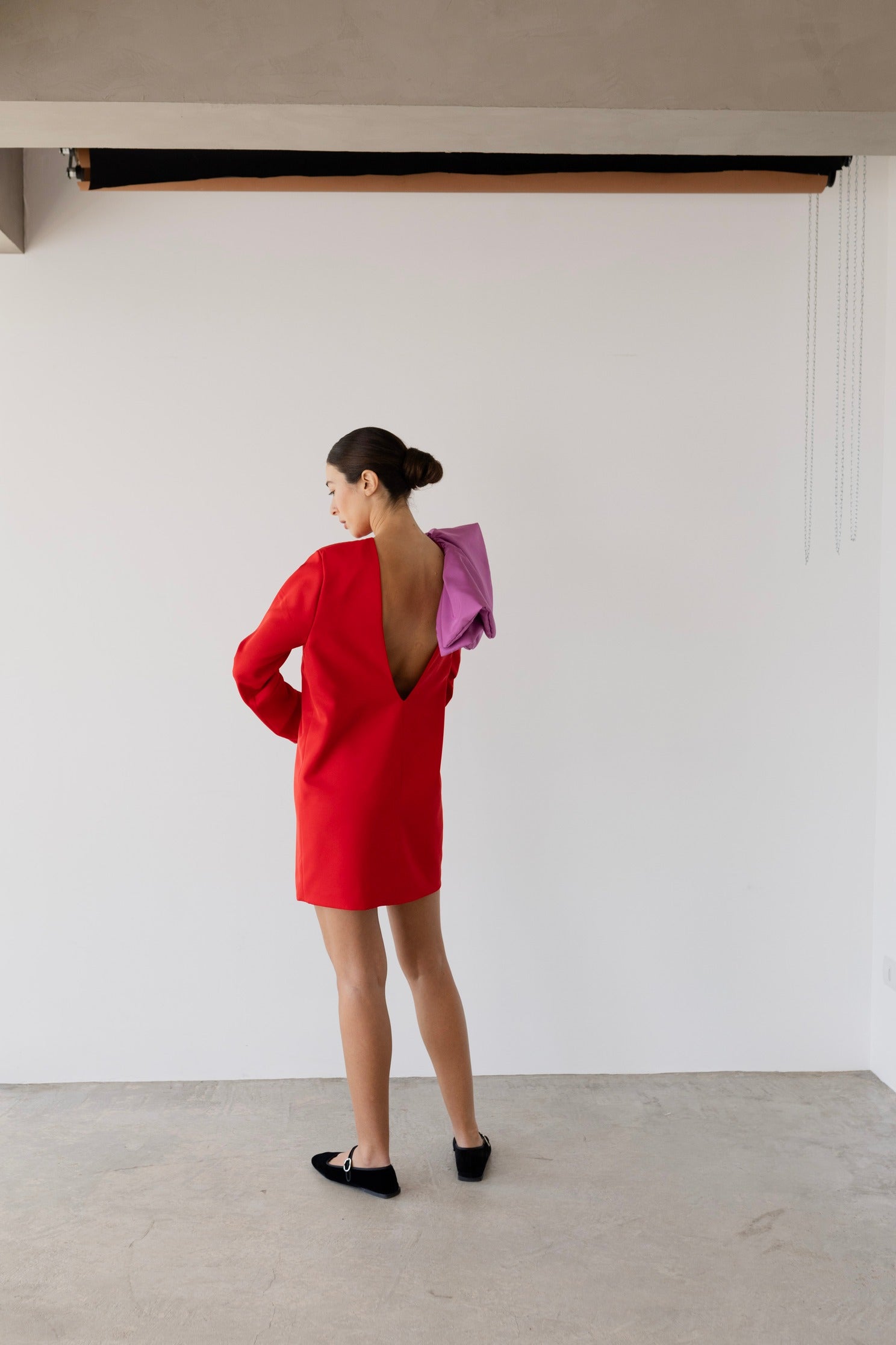 Red Petal Dress