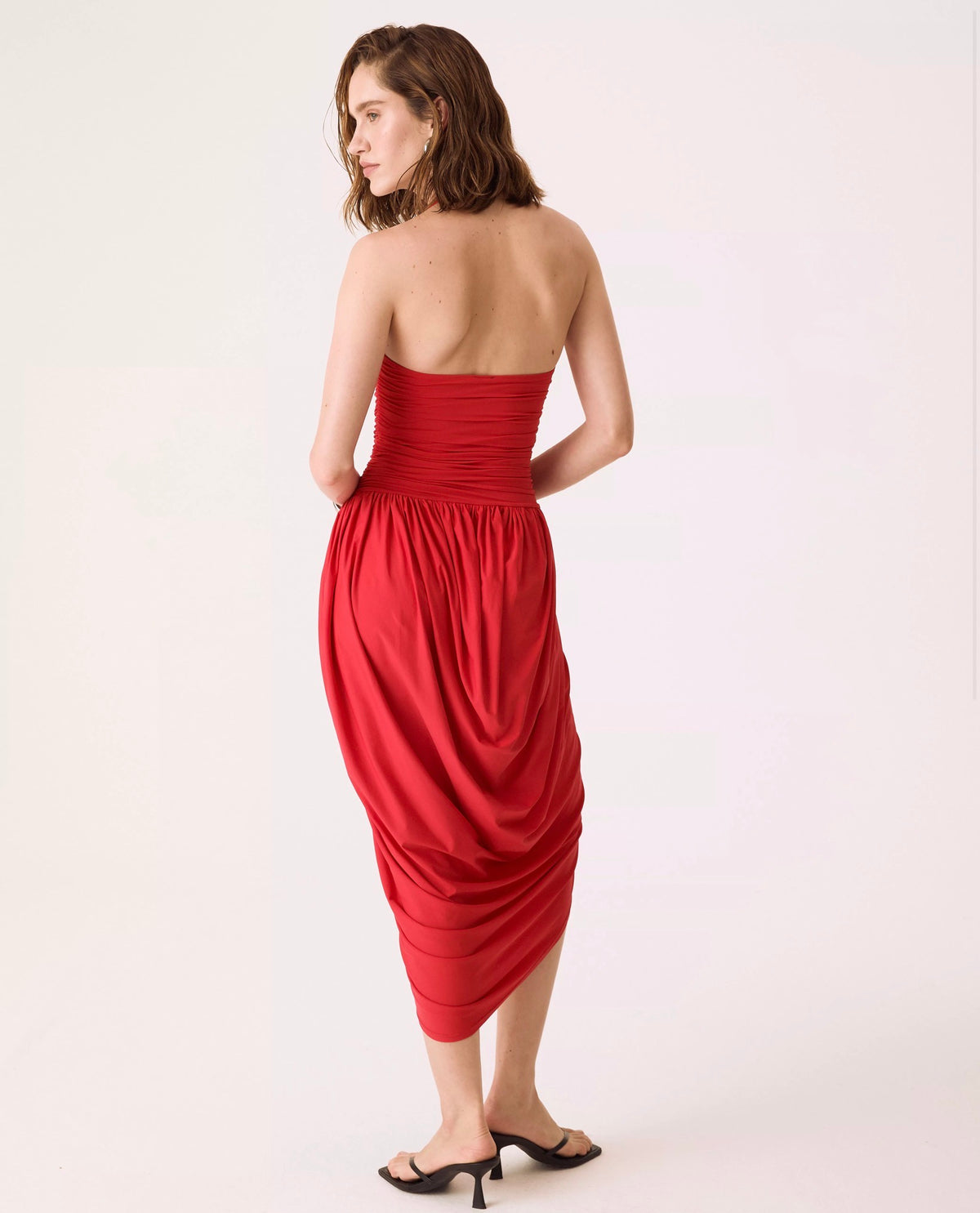 OLIVIA RED DRESS