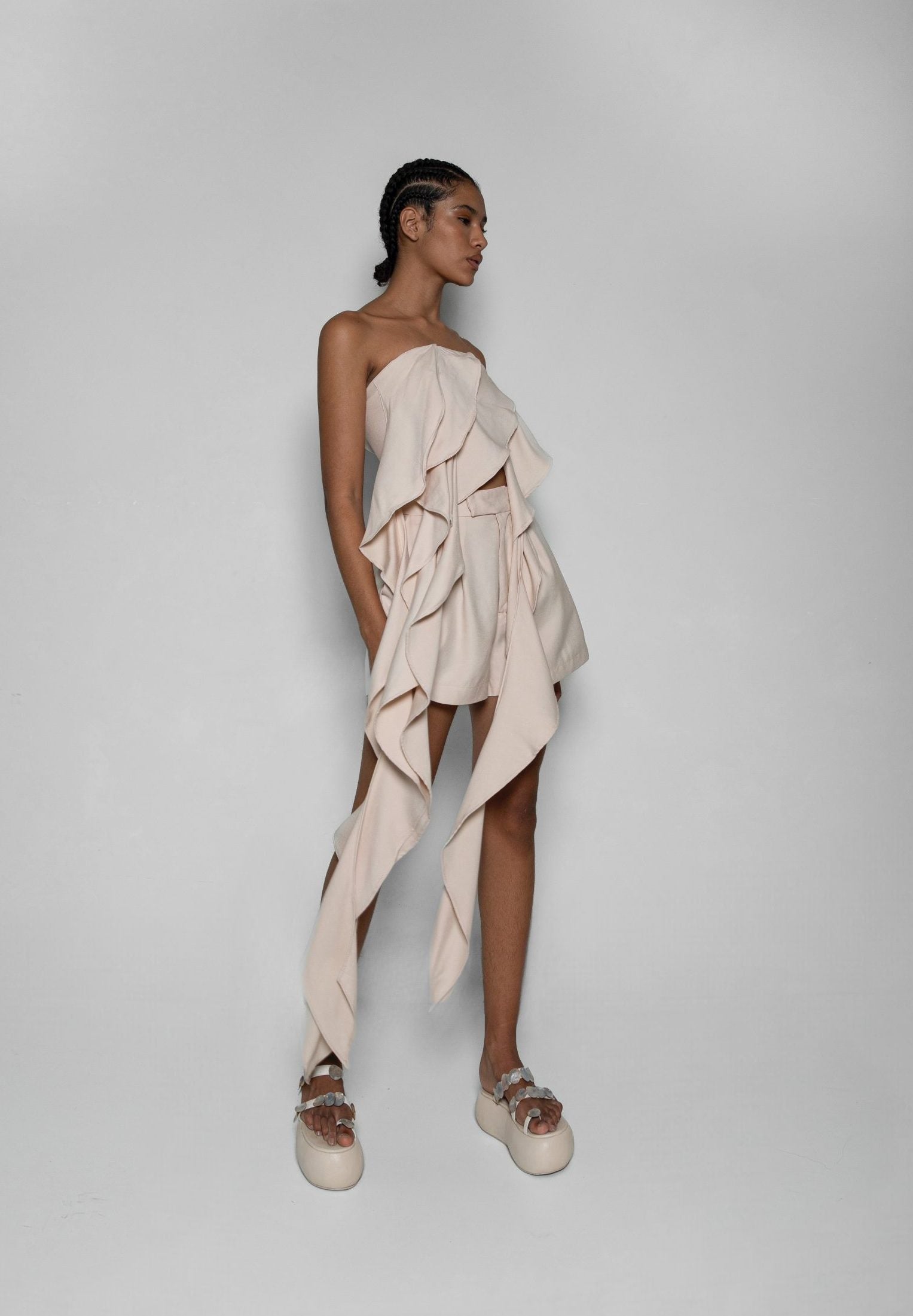 Asymmetrical Sali Top