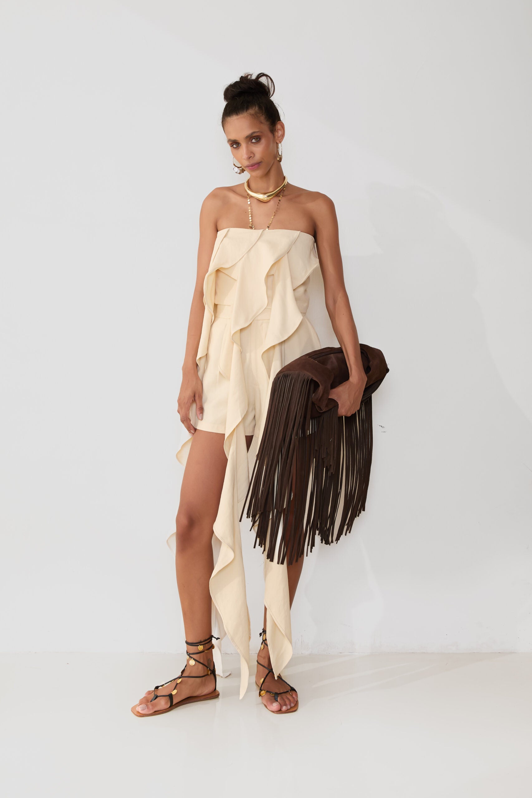 Asymmetrical Sali Top