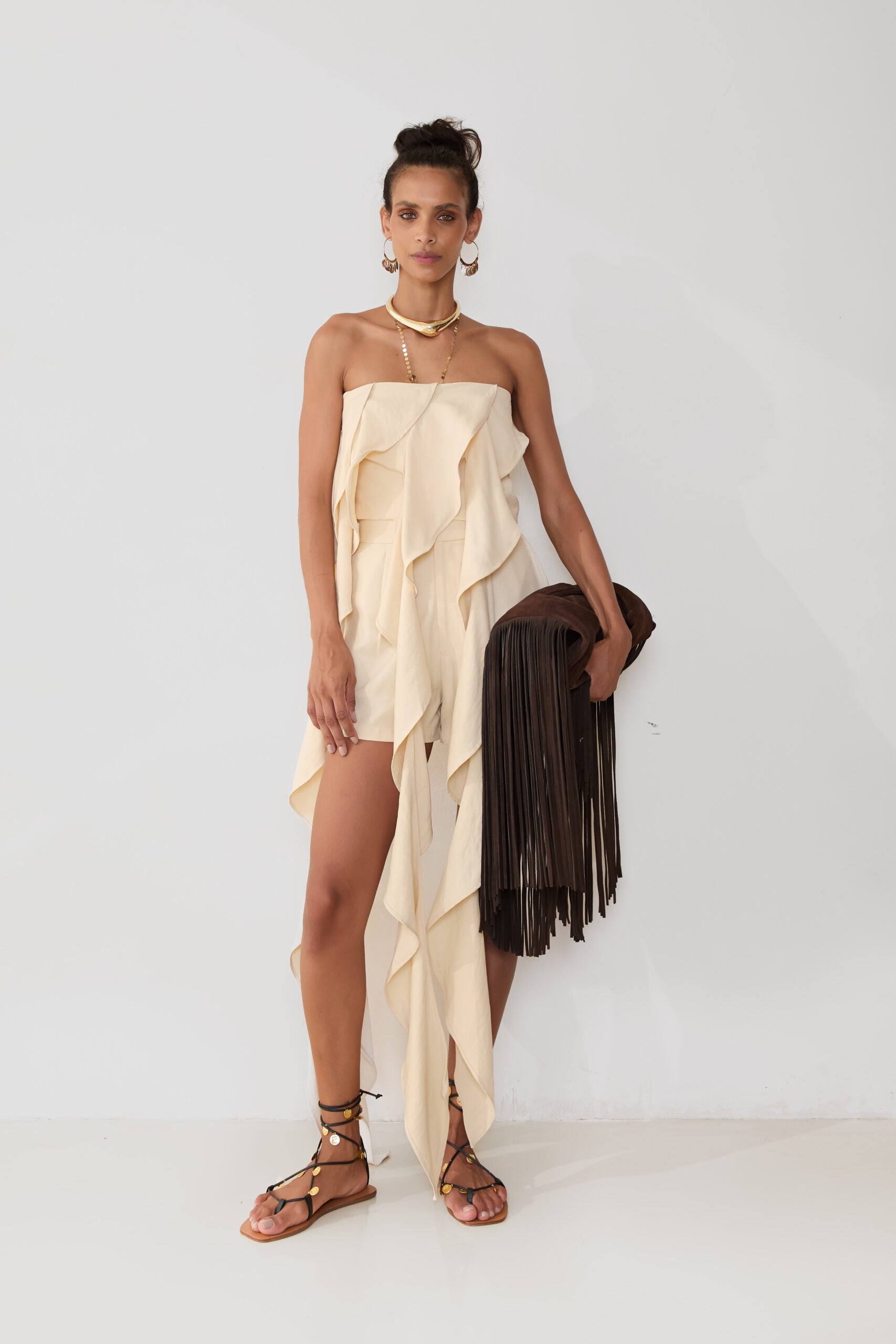Asymmetrical Sali Top